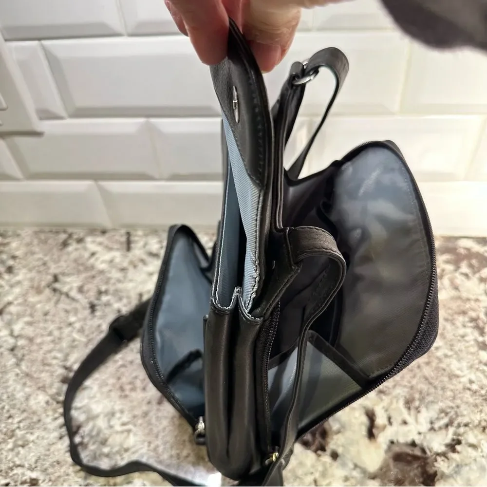 Leather Crossbody Handbag